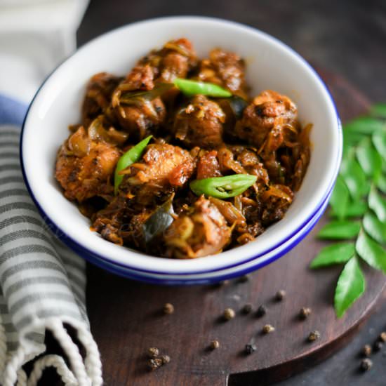 Spicy Fish Pepper Roast - Recipe photo by Kurryleaves