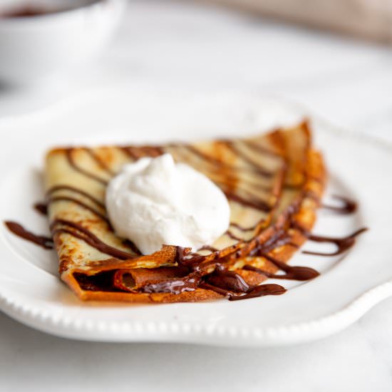 Perfect Gluten Free Crepes - Recipe photo by FromScratchFast
