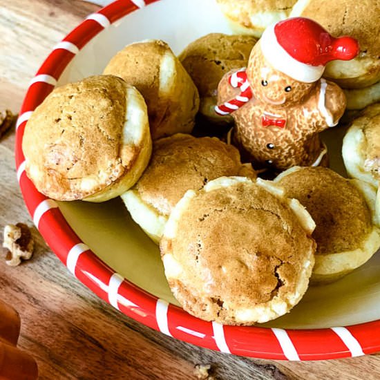 Pecan Tassies - Recipe photo by NotEntirelyAverage
