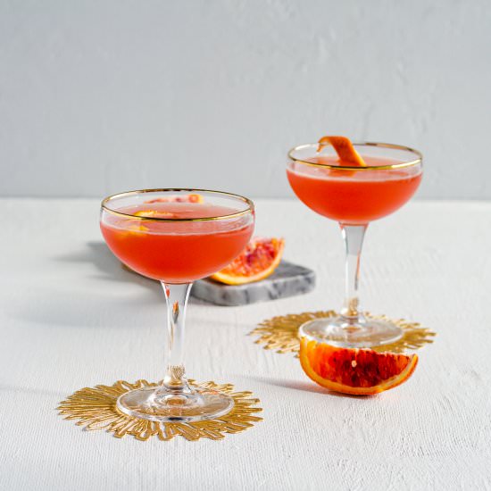 Blood Orange Cocktail - Recipe photo by Spoonabilities