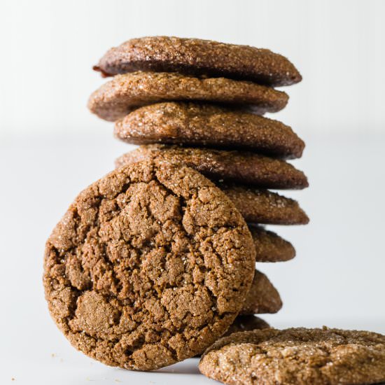 Chewy Ginger Molasses Cookies - Recipe photo by cupcakeproject