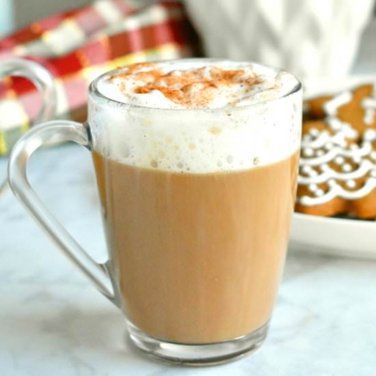 Gingerbread Latte - Recipe photo by Herbs and Flour