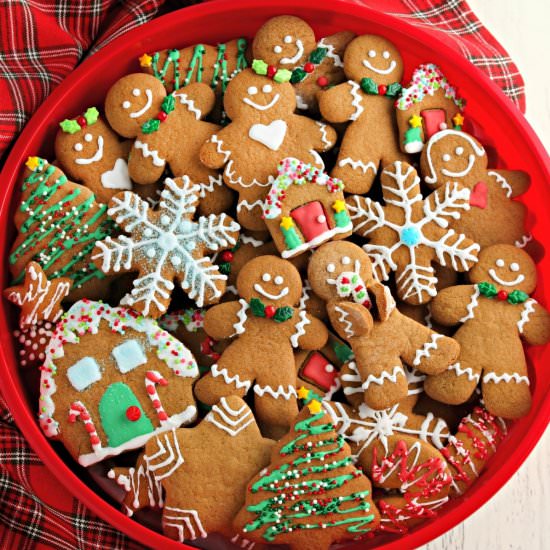 Gluten-Free Gingerbread Cookies - Recipe photo by Mama Knows Gluten Free