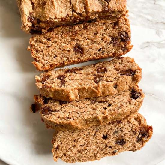 Healthy Easy Vegan Banana Bread - Recipe photo by frozen_bananas_