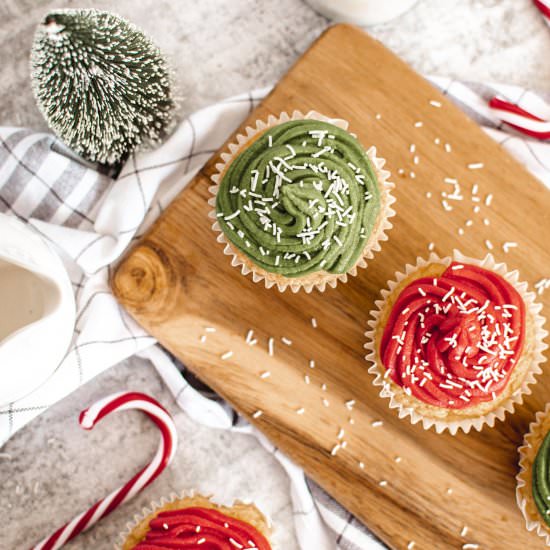 vegan christmas cupcakes - Recipe photo by hillcitybride