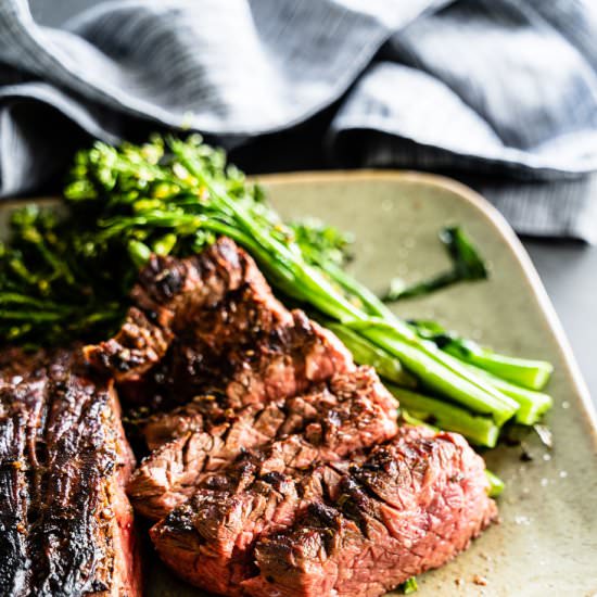 Grilled Flap Steak - Recipe photo by saltpepperskillet