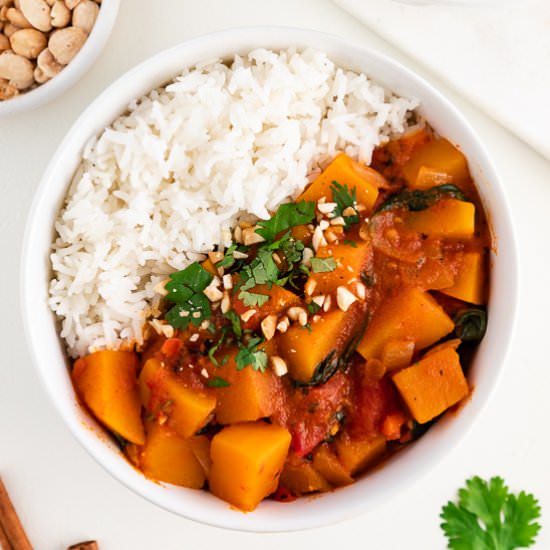 Butternut Squash Curry - Recipe photo by purelykaylie