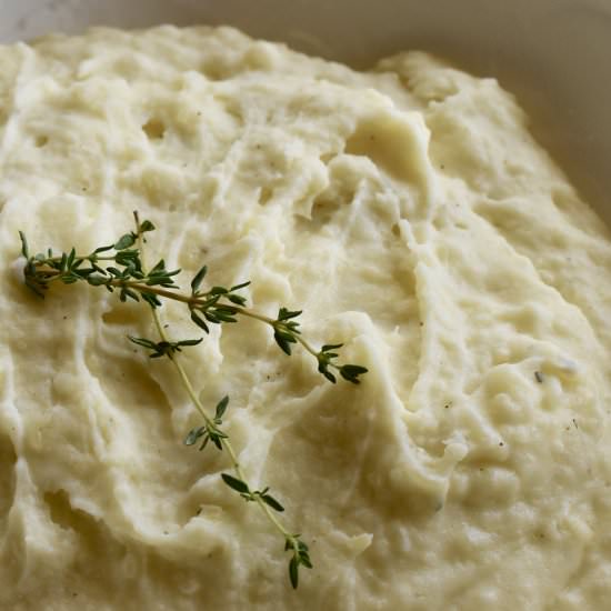 Boursin Mashed Potatoes - Recipe photo by thisdelicioushouse
