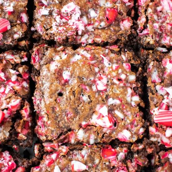 Candy Cane Brownies - Recipe photo by gingersnapsbakingaffairs