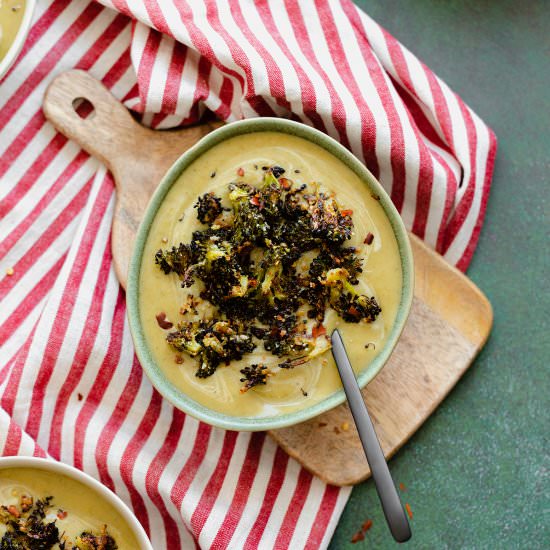 Cream of Broccoli Soup - Recipe photo by thehealthfulideas