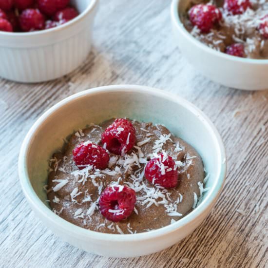 Vegan Chocolate Mousse - Recipe photo by Sixhungryfeet