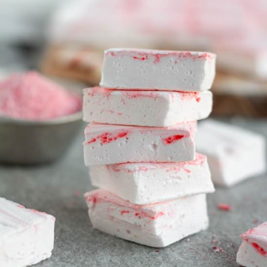 Peppermint Marshmallows - Recipe photo by islandbakes