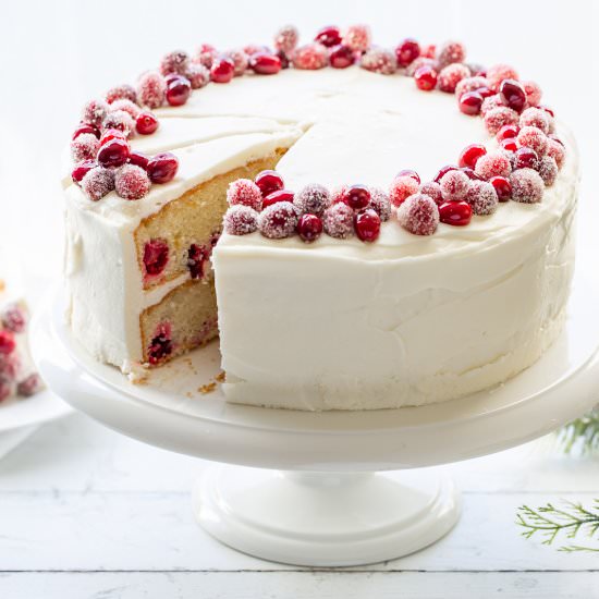 Cranberry Christmas Cake - Recipe photo by Savingroomfordessert
