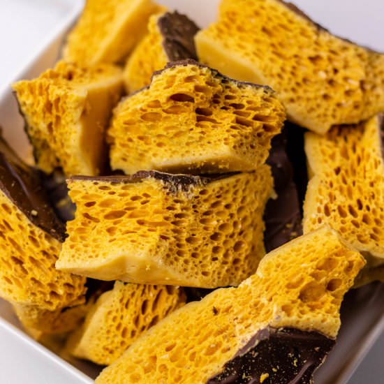 Sponge Toffee - Recipe photo by whippeditup