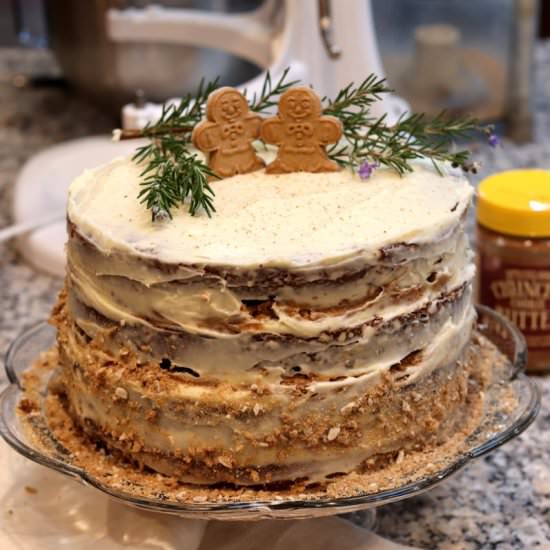 Gingerbread Cookie Butter Crunch Ca - Recipe photo by chapiskitchen