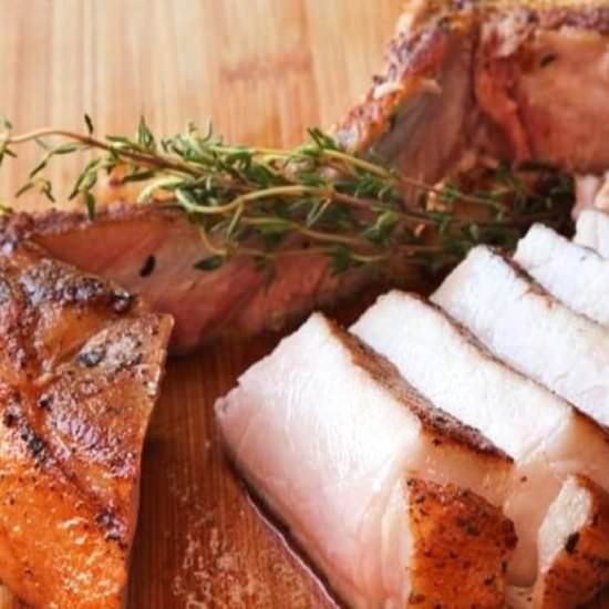 Irish Brined Pork Loin Chop - Recipe photo by hanalinatime