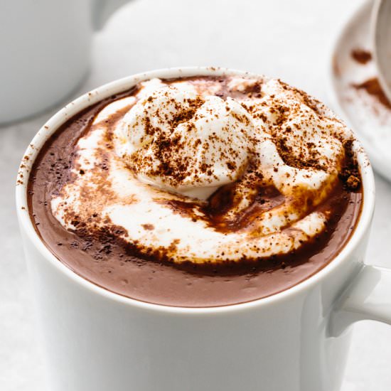 Best Hot Chocolate - Recipe photo by Downshiftology