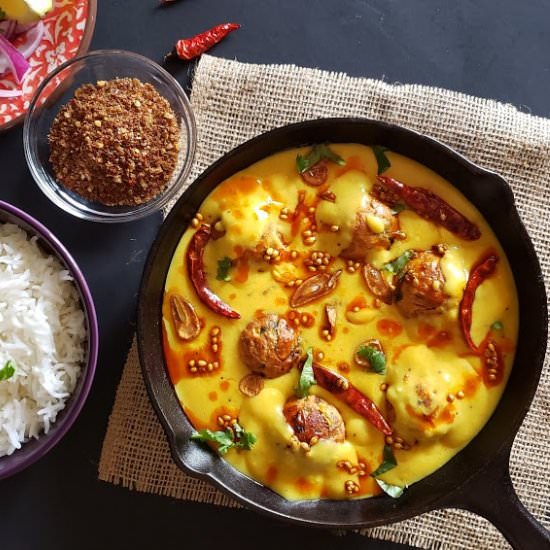 Punjabi Kadhi Pakora – Indian Curry - Recipe photo by ProfusionCurry