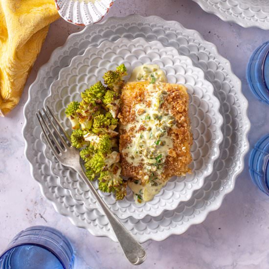 Fried Fish with Tartar Sauce - Recipe photo by primalwellnesscoach