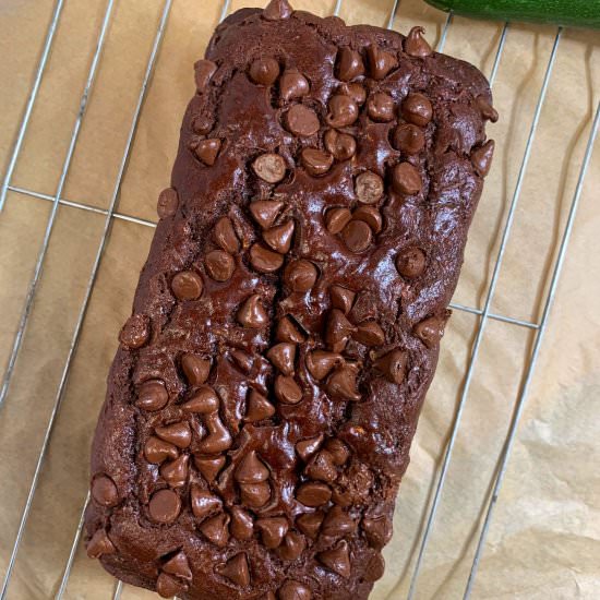 Chocolate Zucchini Bread - Recipe photo by indianveggiedelight