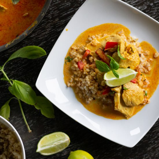 Easy, Delicious, Coconut Thai Curry - Recipe photo by edibletimes