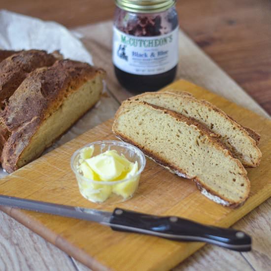 GF Sourdough Ginger Ale Bread - Recipe photo by Feed Your Soul