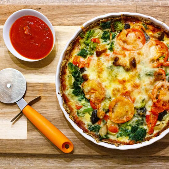 Delicious Keto Pizza Recipe - Recipe photo by refreshmyhealth