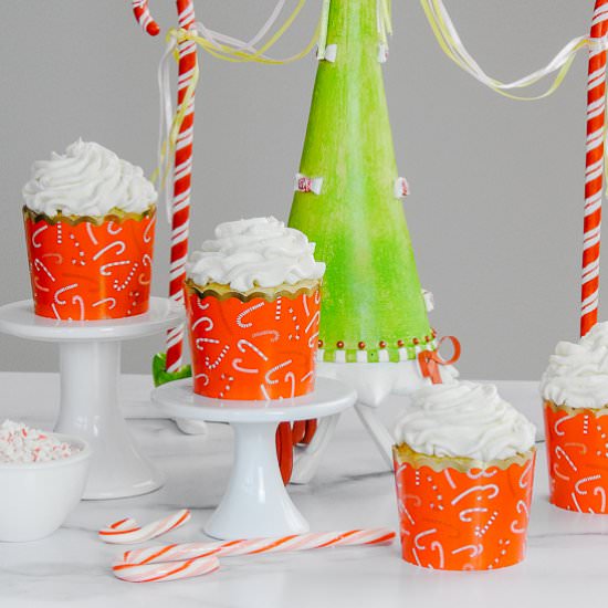 Peppermint Cupcakes - Recipe photo by House of Elyn Ryn