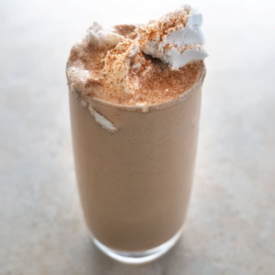 Dairy-Free Gingerbread Frappe - Recipe photo by Diabetic Vegan