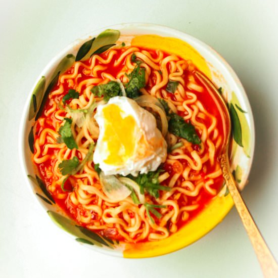 Quick Chili Ramen - Recipe photo by Samieze