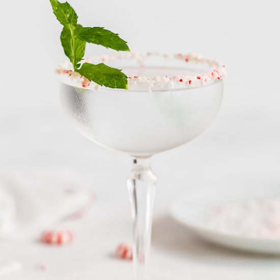 Peppermint martini - Recipe photo by Family Food on the Table