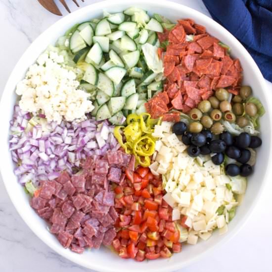 Italian Chopped Salad - Recipe photo by borrowedbites