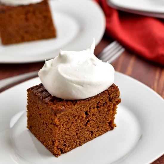 Gluten Free Gingerbread Cake - Recipe photo by Flavor Walk