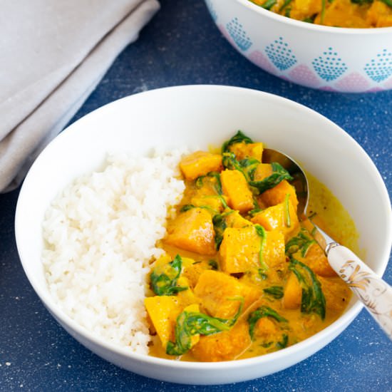 Butternut Squash Coconut Curry - Recipe photo by celebratingflavors
