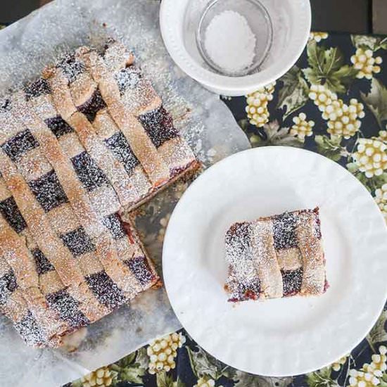 Gluten-Free Raspberry Linzer Cake - Recipe photo by Only Gluten Free Recipes
