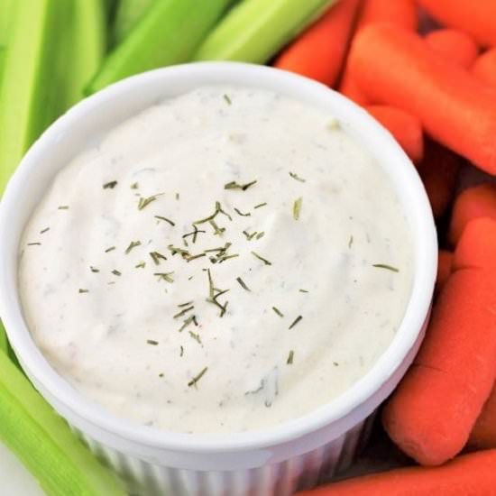 easy veggie dip - Recipe photo by nowcookthis