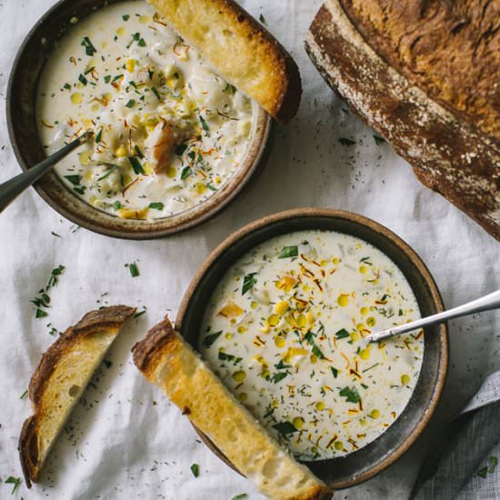 Shrimp & Corn Chowder - Recipe photo by atastymess