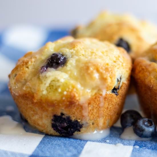 Lemon Blueberry Muffins - Recipe photo by shesnotcookin