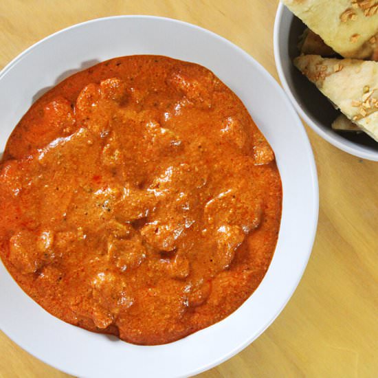 Butter chicken - Recipe photo by hornoMX