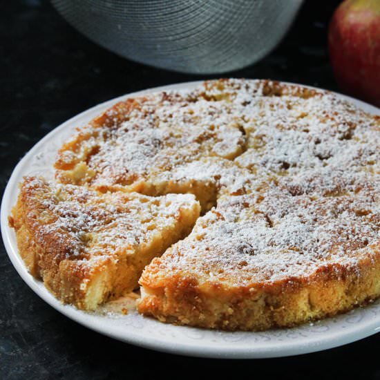 French apple cake - Recipe photo by hornoMX