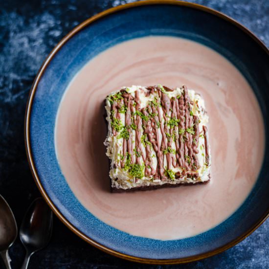 Chocolate Milk Cake - Recipe photo by tiffinandteaofficial