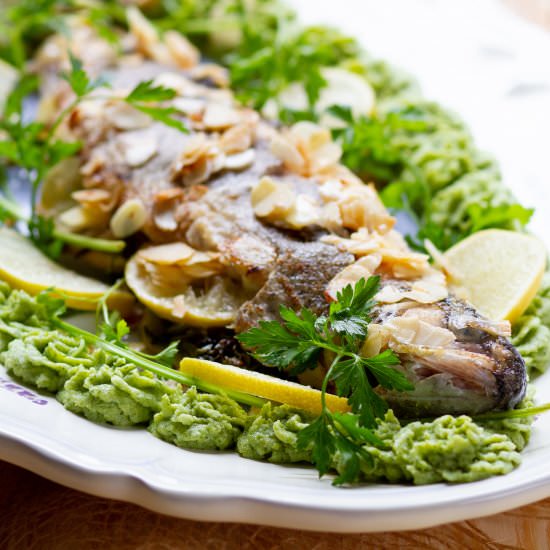Pan-fried trout - Recipe photo by mecooks.com