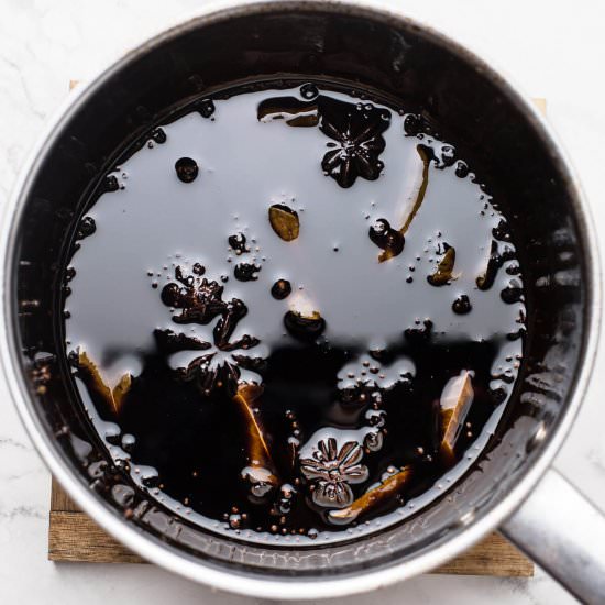 Balsamic Glaze - Recipe photo by PantsDownApronsOn