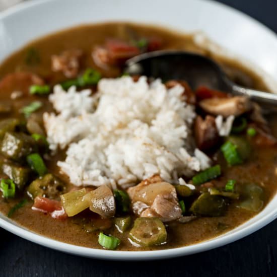 Chicken and Sausage Gumbo - Recipe photo by Went Here 8 This