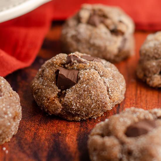gingerbread chocolate cookies - Recipe photo by freshaprilflours
