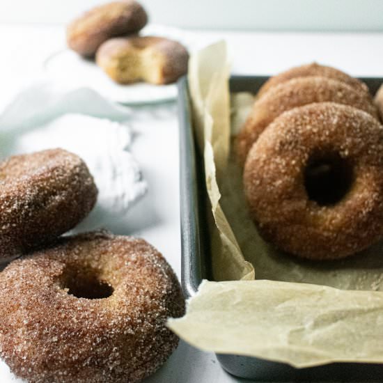 Baked Apple Cider Doughnuts - Recipe photo by Biteyourcravings