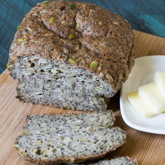 Pumpkin Seed Bread - Recipe photo by littlebitrecipes
