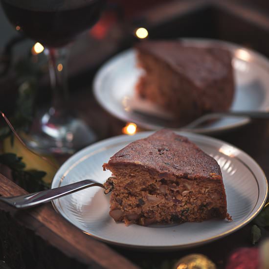 Christmas Fruit Cake - Recipe photo by FoodTokWithSherin