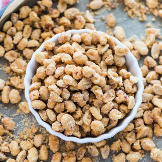 Candied Sugar Peanuts - Recipe photo by familyfreshmeals