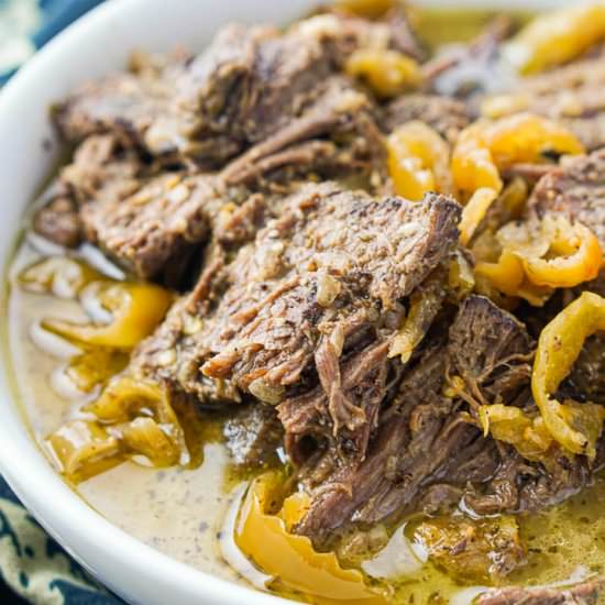 Keto Italian Beef Roast - Recipe photo by MyLifeCookbook